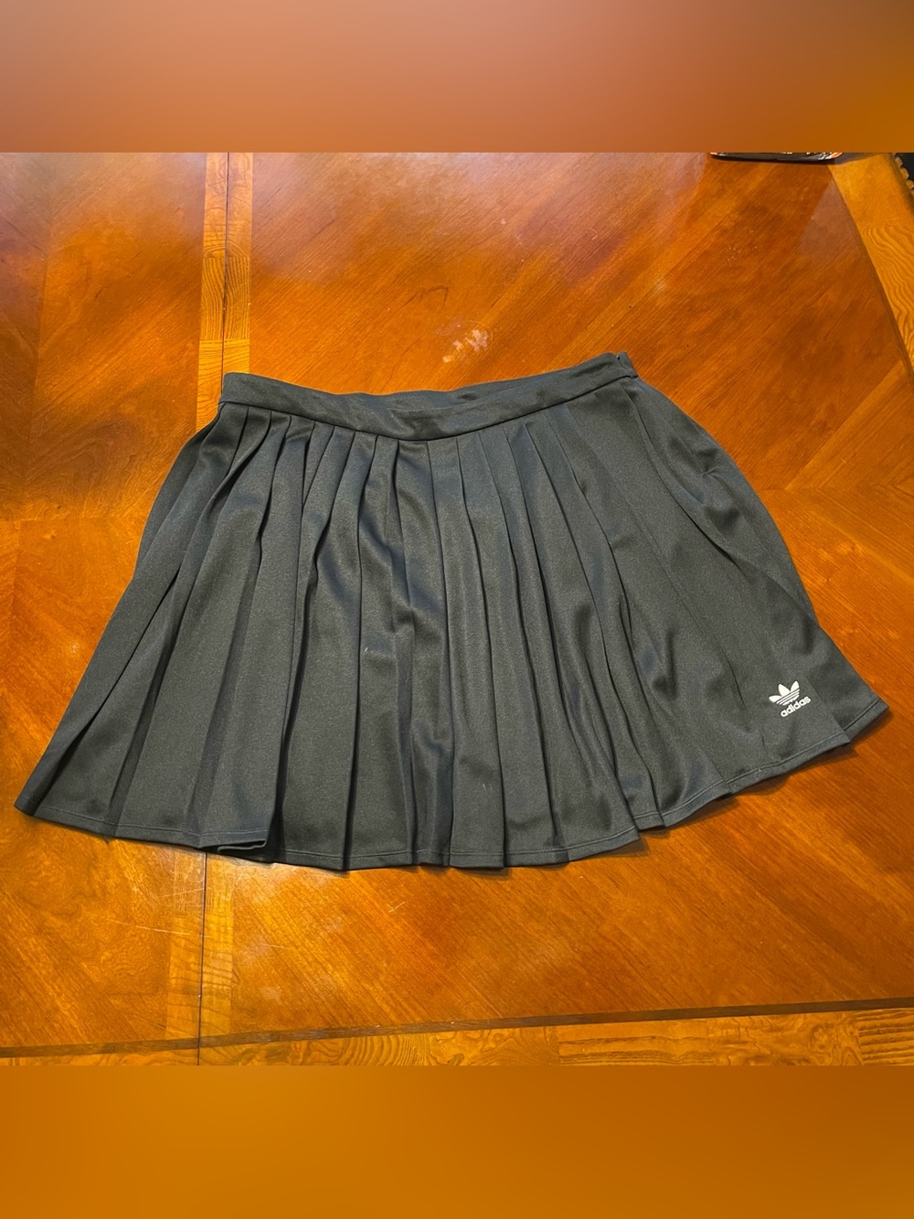Adidas Women's Black Pleated Tennis Skirt